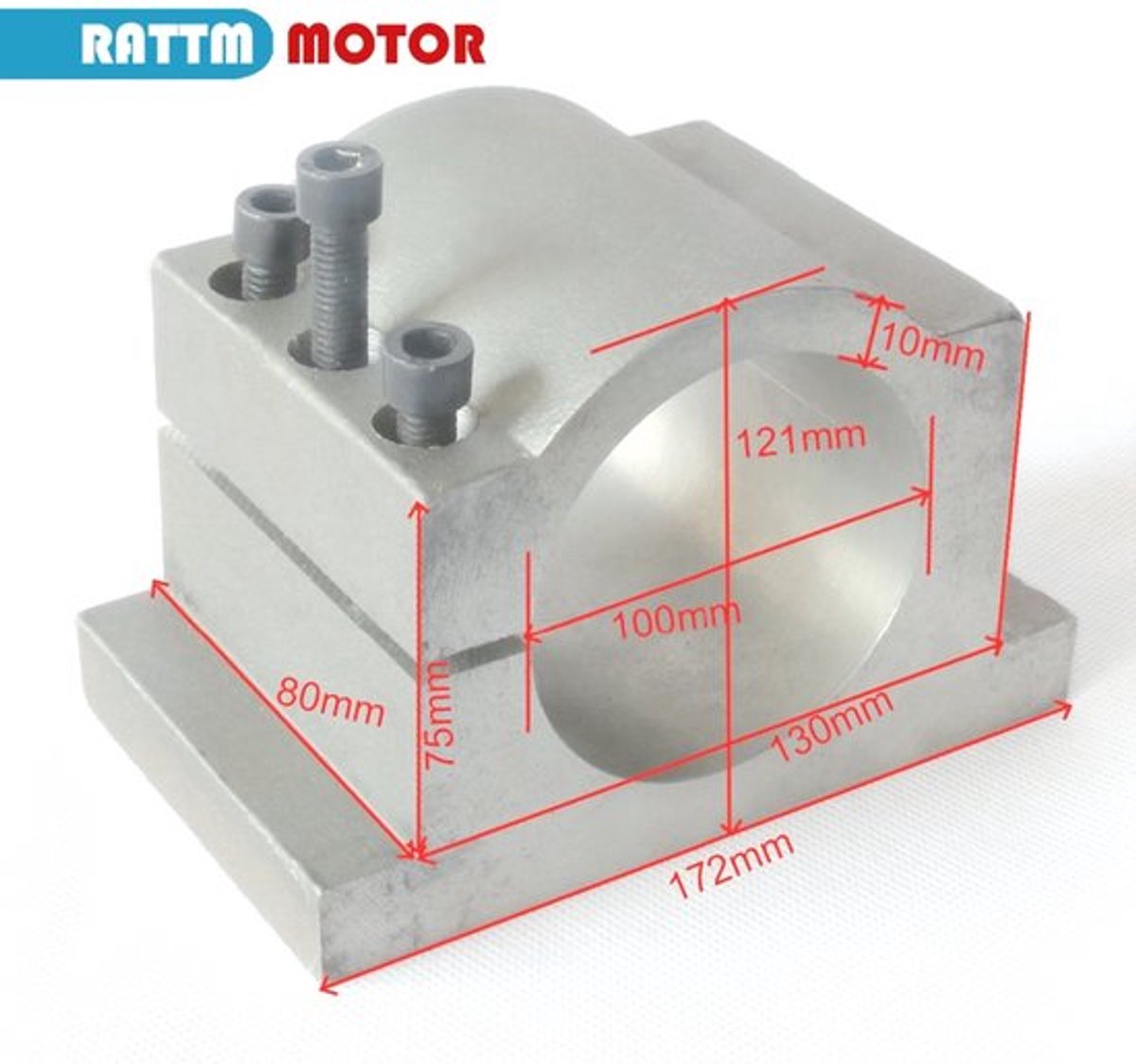 CNC Spilmotor Just Spindle - 3,5 kW Vermogen - 380V Spanning - Watergekoeld - ER20 Spantang - Metaal Graveren