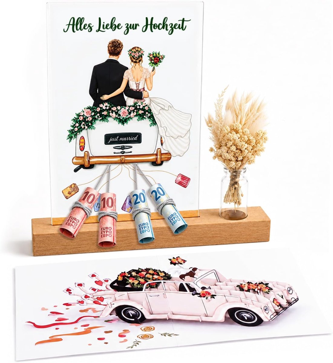 Huwelijksgeschenk Envelop voor Bruidspaar