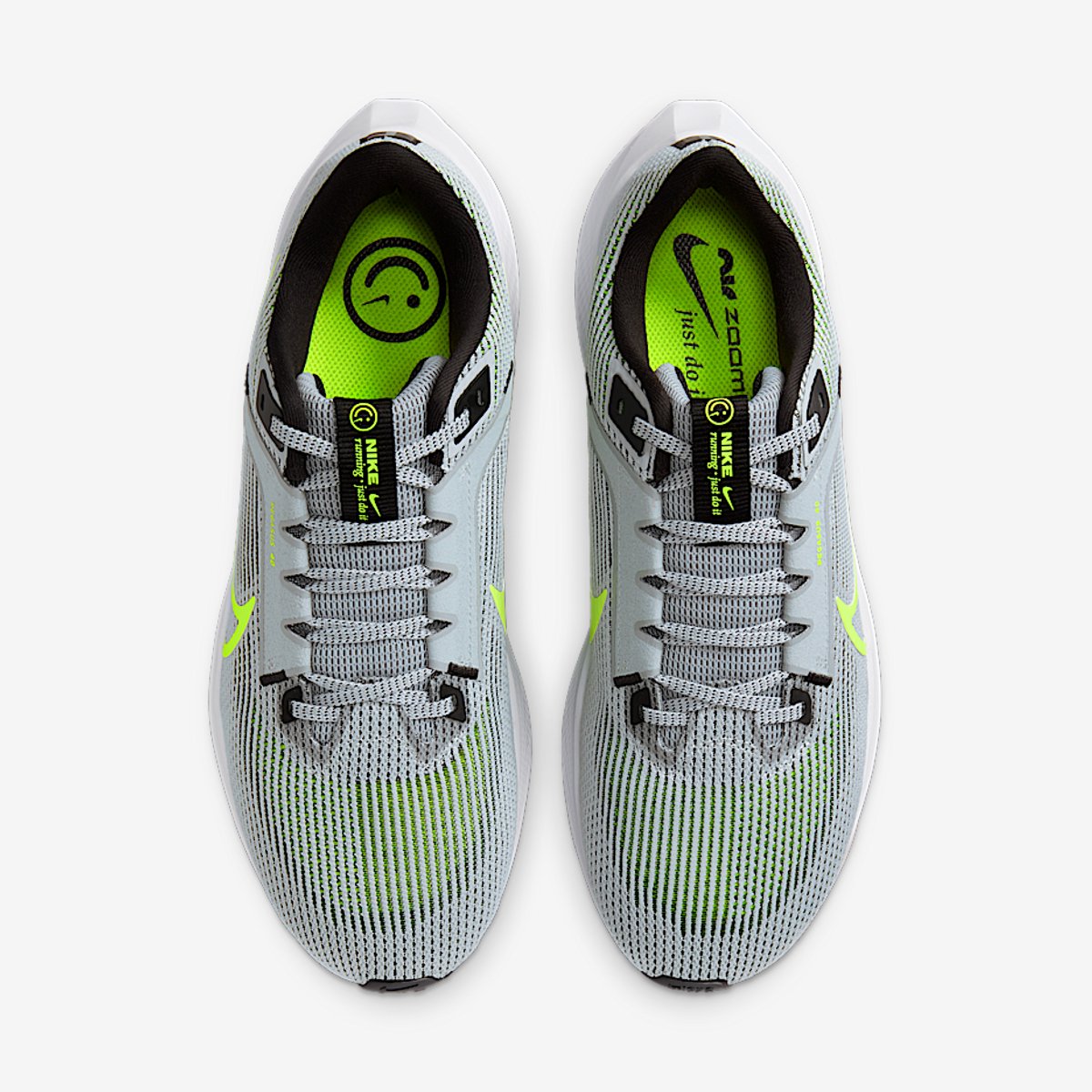 Nike Pegasus 40 Hardloopschoenen – Wolf -Volt Pegasus Hardlopen Heren Hardloopschoenen Grijs