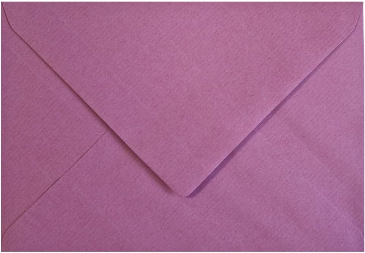 Rechthoekige Enveloppen 11.4x16.2cm, Metallic Lila