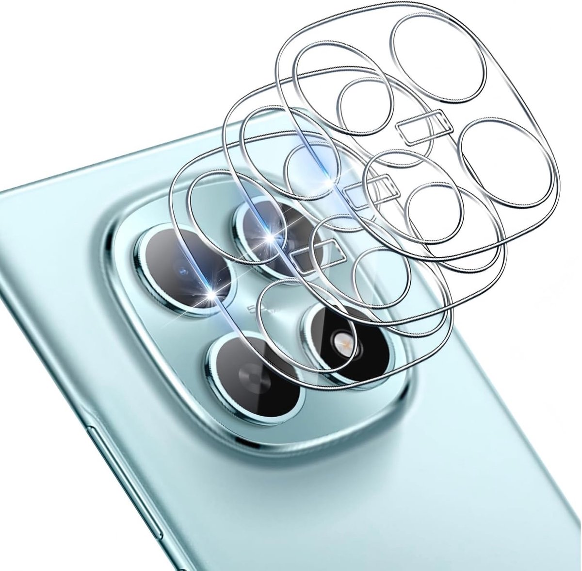 Protector voor Xiaomi Redmi Note 15 5G voor Gehard Glas, [3-pack] 9H Hardheid Camera Beschermfolie Ultrahelder Beschermglas Krasbestendig Camera Bescherming Luchtbelvrije Lensfolie