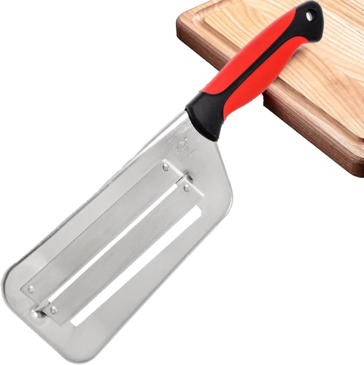 Dubbele 2 Slice Blade Snijmes Vis Schaal Cleaner Messen Kool Komkommer Wortel Ui Snijmachine Dunschiller Shredder voor kool metalen Kool Snijder Chopper Shredder Zuurkool Cutter