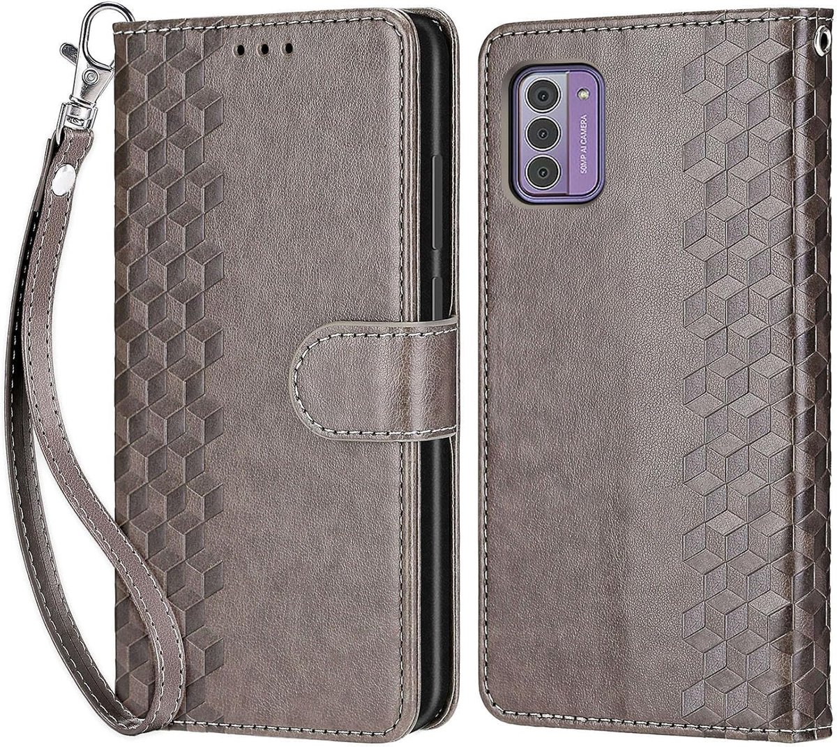 Telefoonhoesje voor Nokia G42 5G, grijs