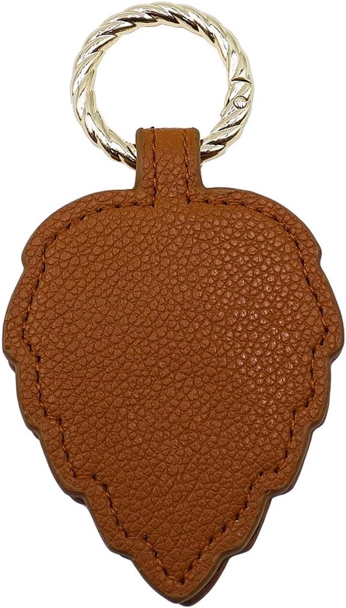 Hoedclip voor reizen handtas clips draagbare hoedhouder clip voor buiten reizen (blad-bruin)