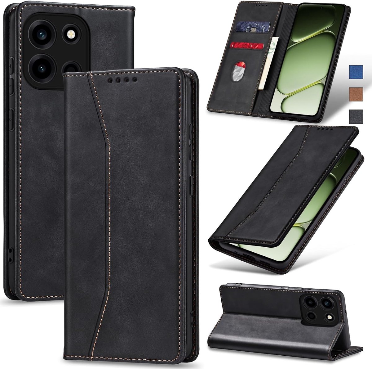Hoesje voor OnePlus Nord 6,Zwart