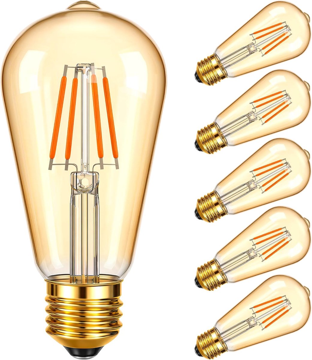 Glühbirne 3W E27 LED 6 Stuks