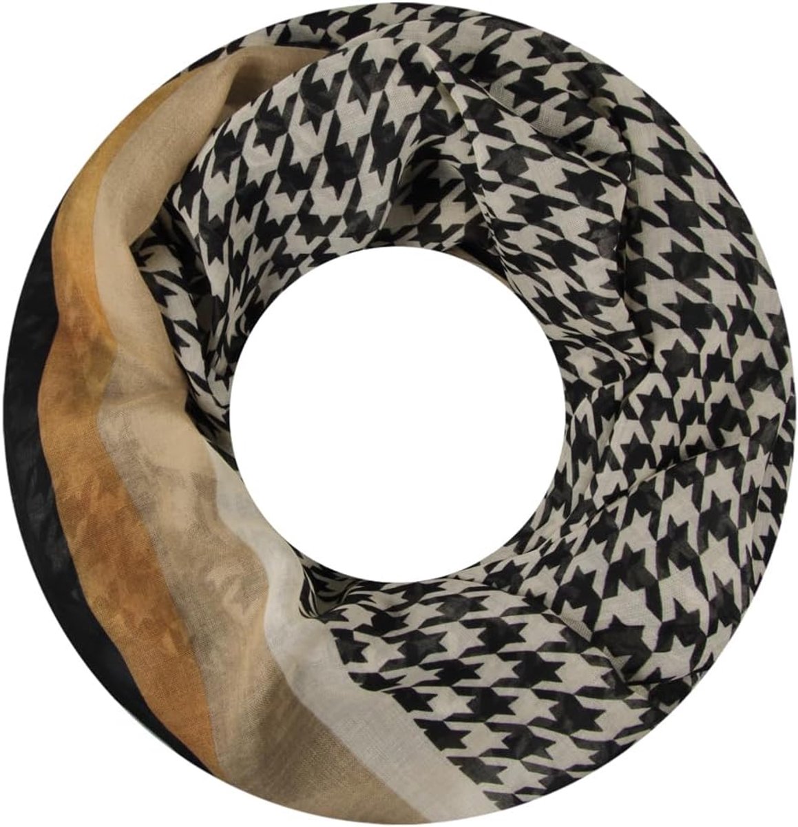 Loopsjaal voor dames, colsjaal, halsdoek (880021)