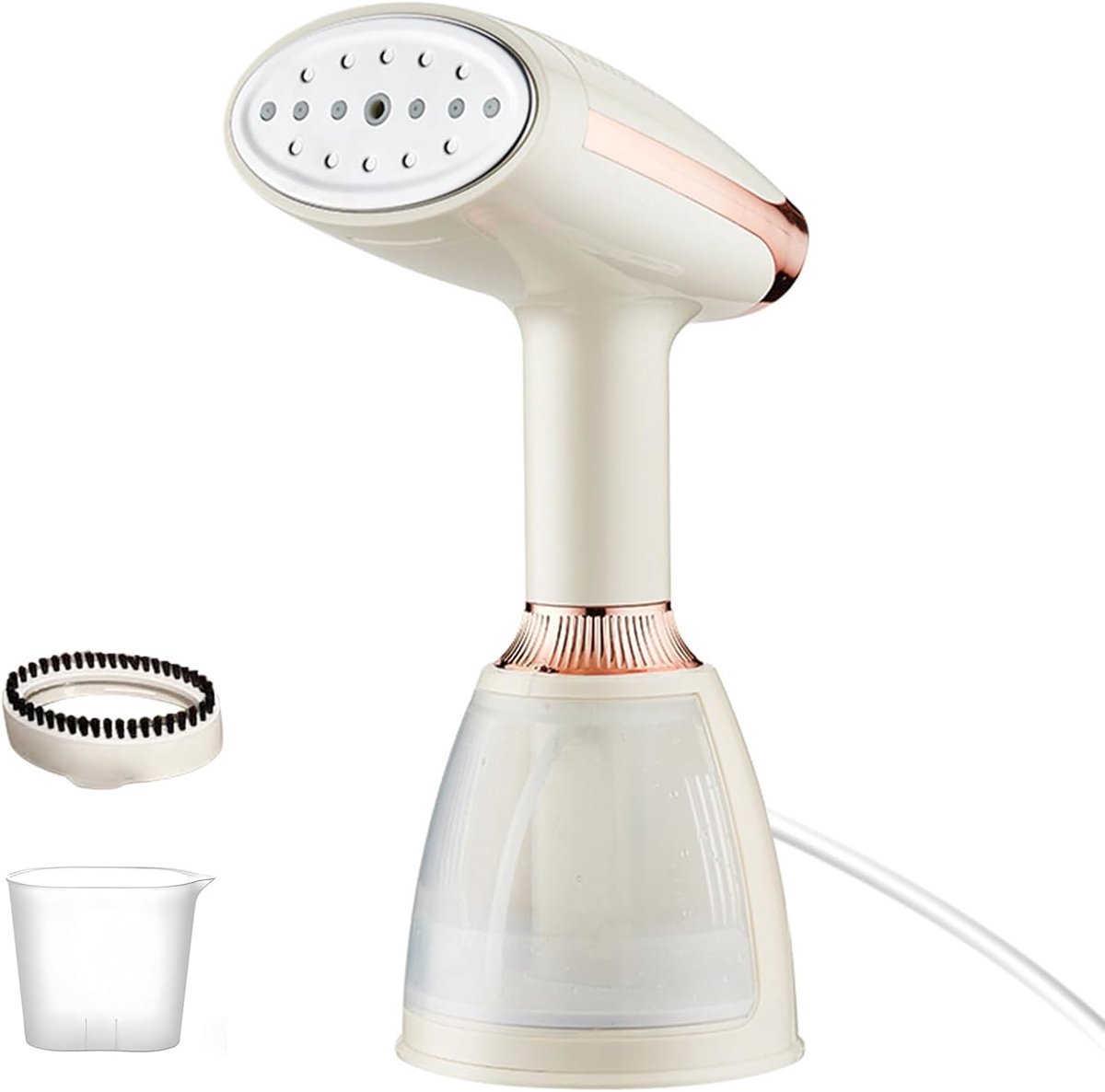 Handstomer, kledingstomer, 1500 W, draagbare reis-kledingstomer met 280 ml afneembaar watertank, 15 seconden snel opwarmen, verticaal en horizontaal strijken, rimpelverwijderaar