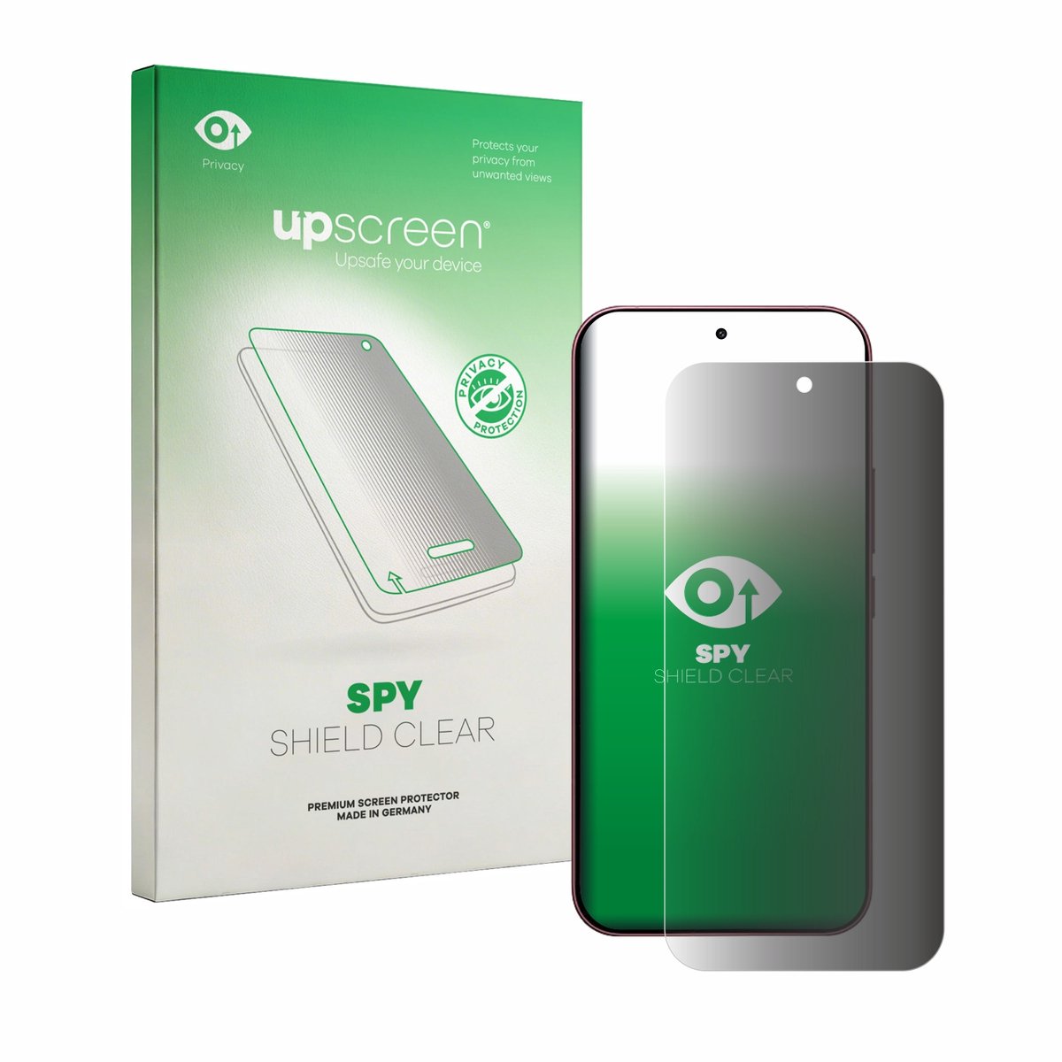 upscreen - privacy screenprotector voor Xiaomi Poco F9 Ultra - Folie Beschermfolie Blauwlichtfilter