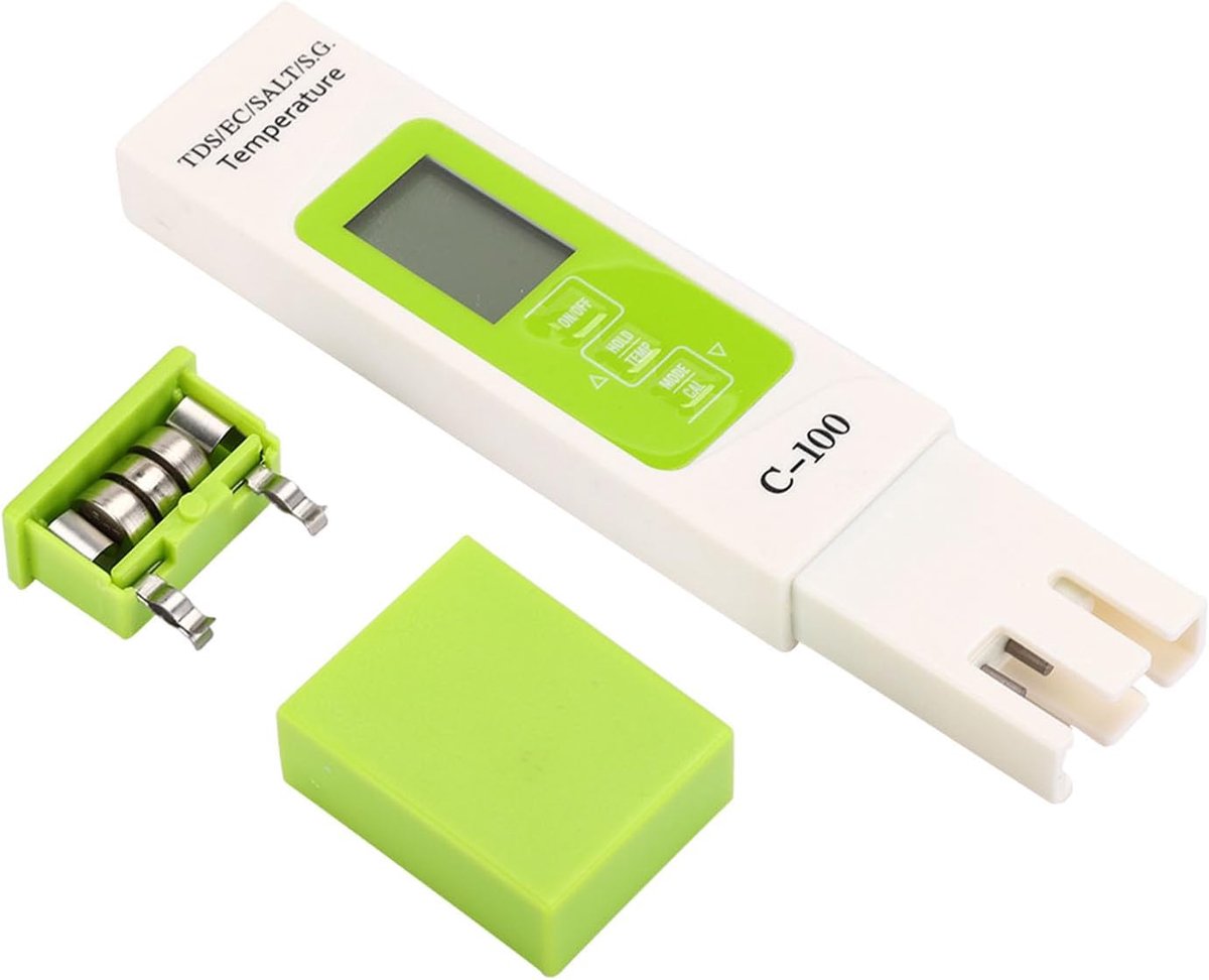 5 in 1 Zoutgehalte TDS EC Zeewater Tester Multifunctionele Waterkwaliteit Tester met Achtergrondverlichting Instrumentatie Multiparameter Meters