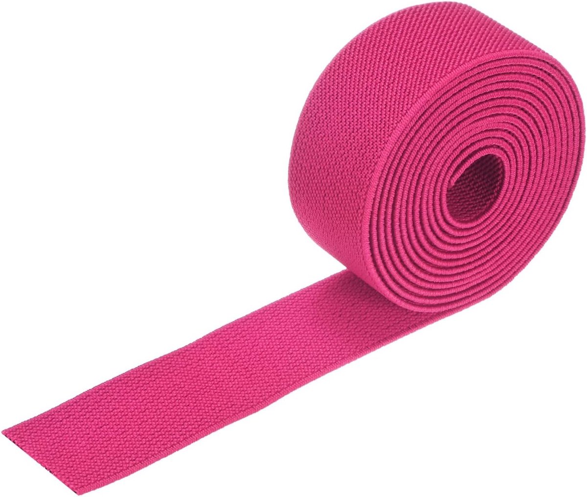 Elastische banden om te naaien, 3 cm 2 meter rol van hoge elasticiteit gebreide elastische spoel, elastisch voor naaien tailleband/pruiken/broeken/ambachten doe-het-zelf elastisch lint