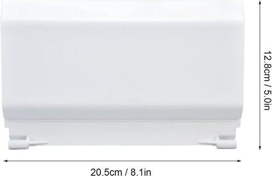 2 Stuks Zwembad Skimmer Stuw Deur, Skimmer Stuwplaat Skimmer Deur Stuwklep Zwembad Skimmer Flapper Deur Voor Zwembad — afbeelding 2