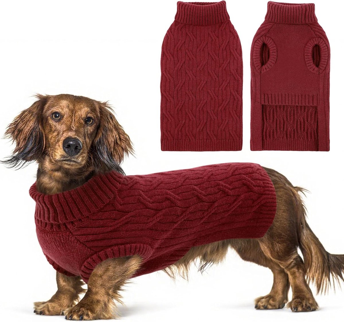 Hondentrui voor XL honden, herfst- en winterkleding