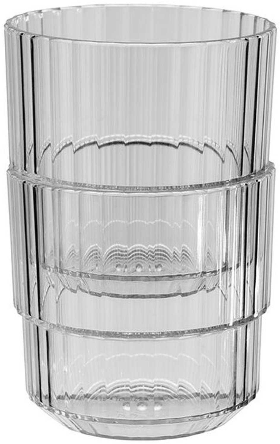 APS Drinkbeker Linea - 0.22Ltr - French Grey - set van 6