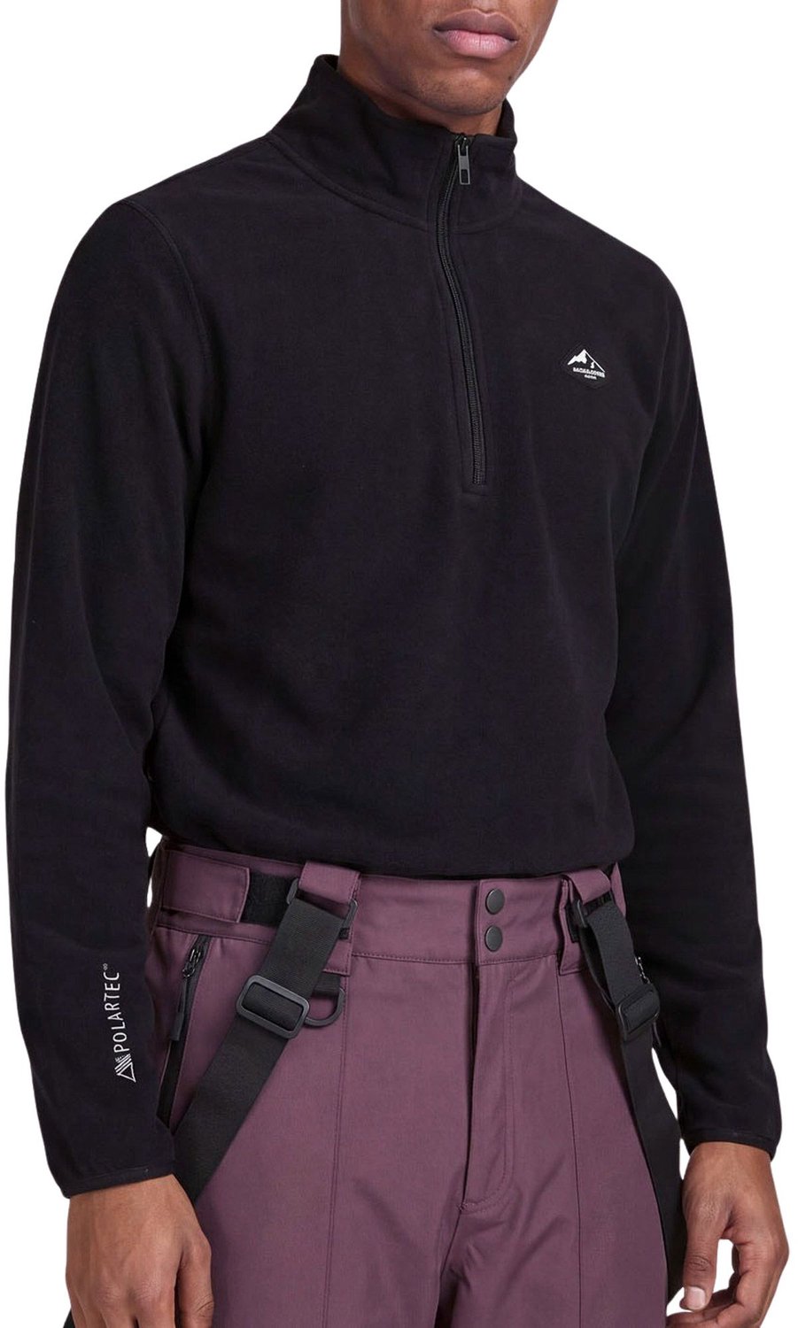 Jack & Jones Tignes Half Zip Sweater Heren Zwart