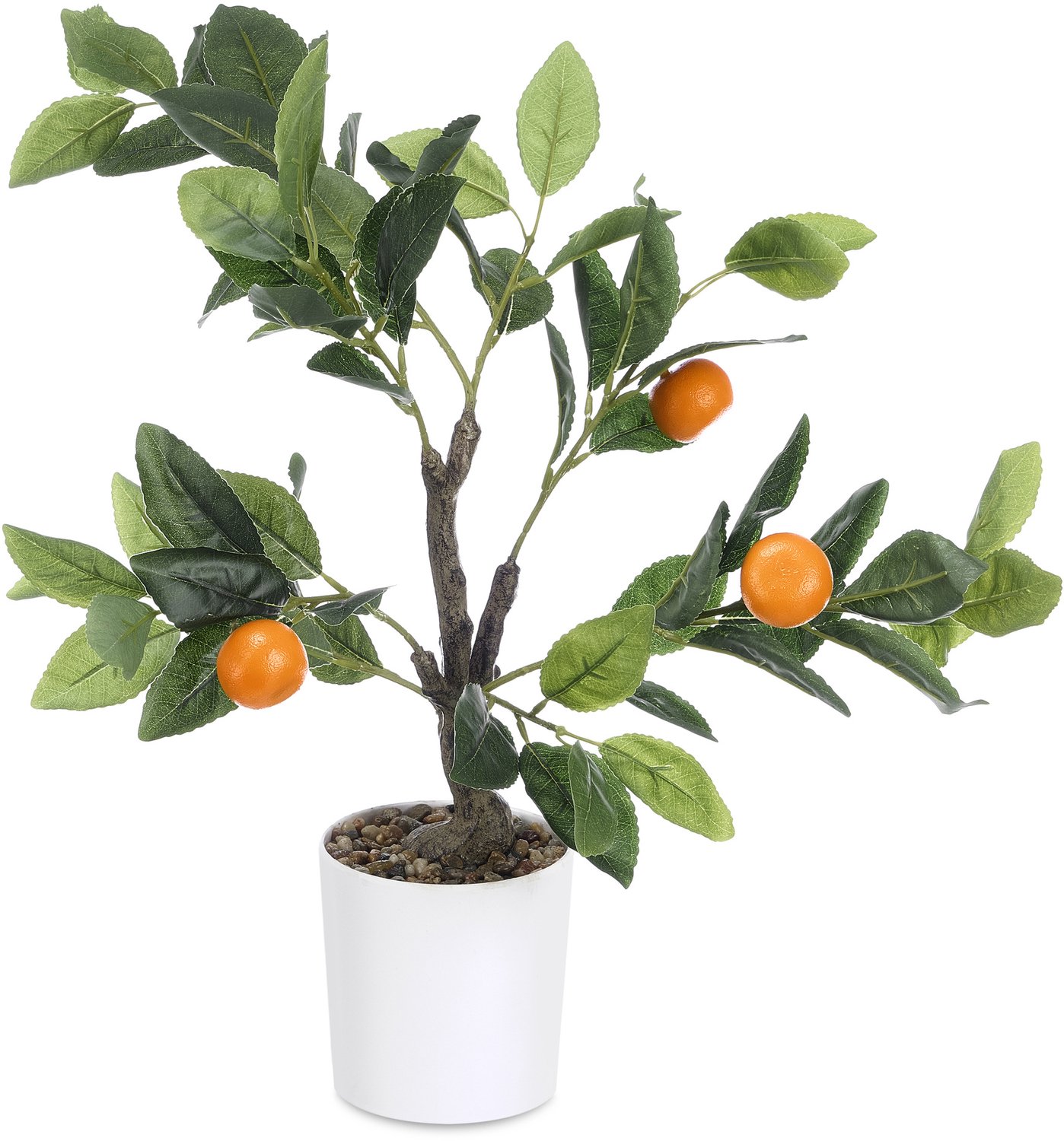 IBERGARDEN - Kunstplant - Decoratieve sinaasappelboom, 58 cm