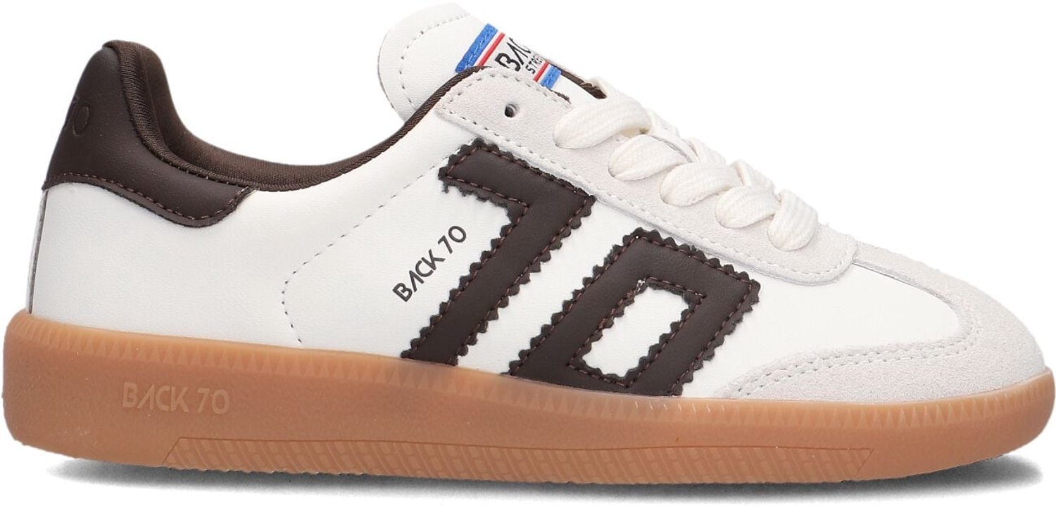 BACK70 Cloud K Sneakers Jongens - Leren Sneaker - Wit - Maat 31