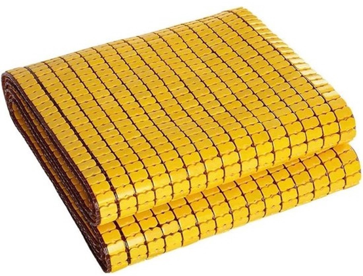 Zomerslaapmat van bamboe - Verkoelende mat - Voor koel slapen - Natuurlijk materiaal - 1.5x1.95m - Natuurlijk