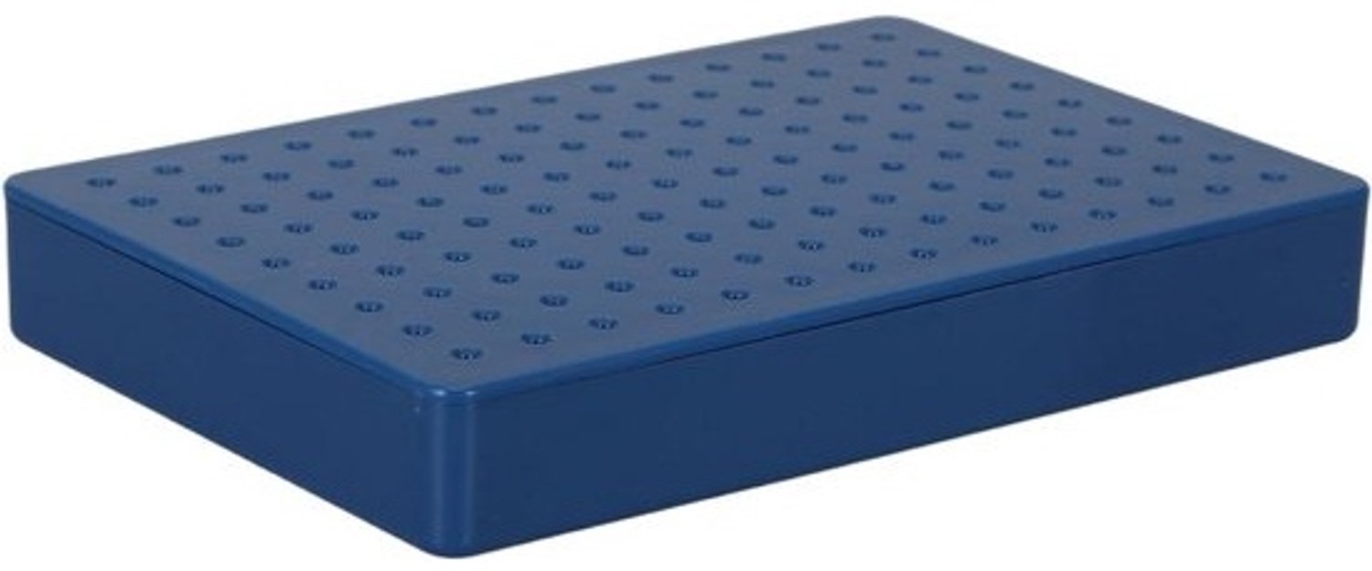 Miniatuur schilderstation - Verfbasis voor airbrush - Schilderen bij modelbouw - Betere stabiliteit - 15 x 10 cm - Blauw