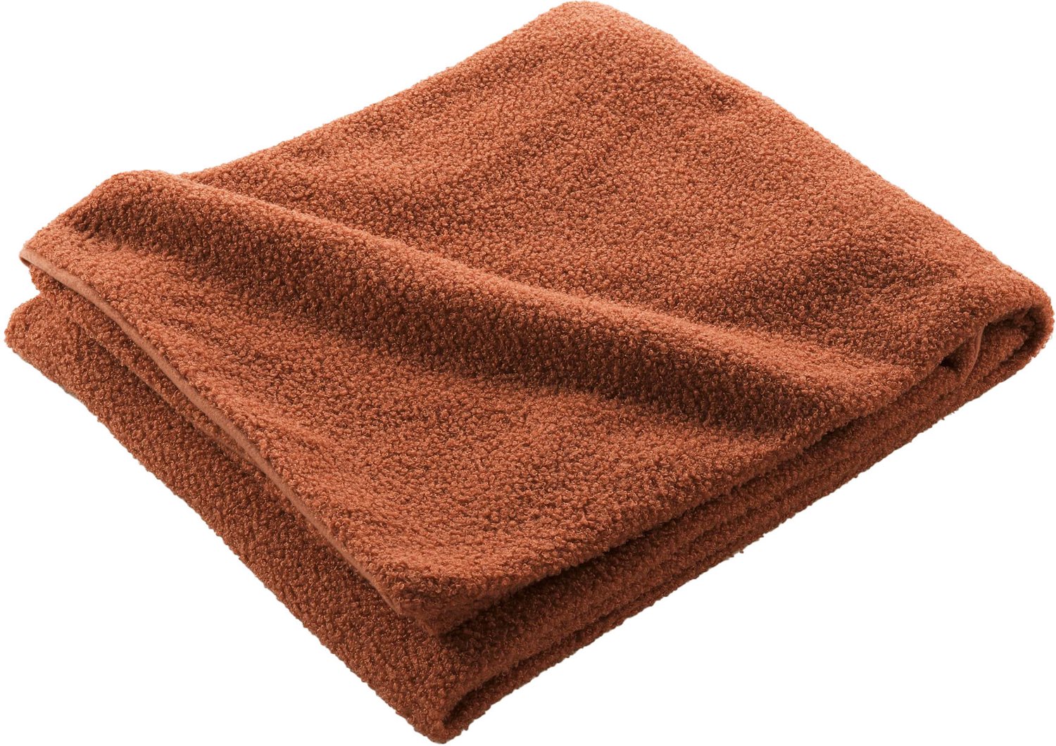 Douceur d'intérieur - Pluche plaid voor op de bank CURLY, 180 x 220 cm