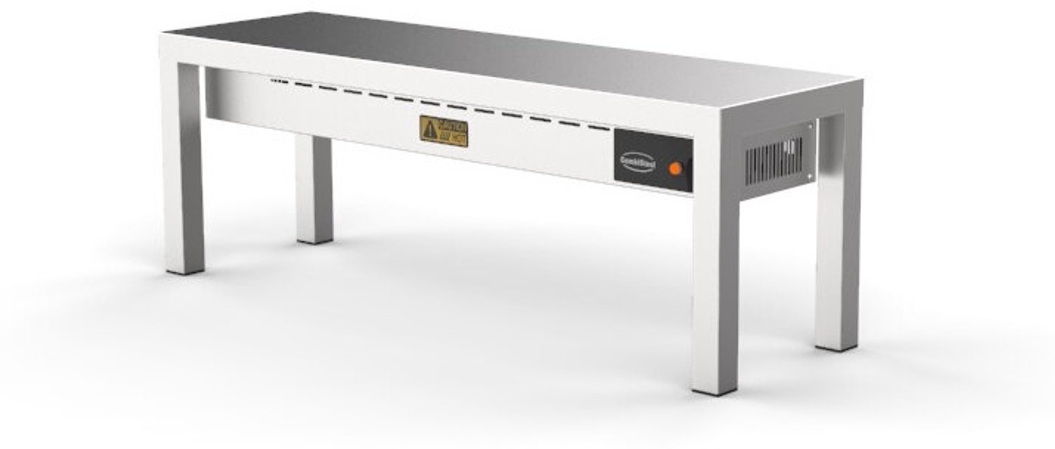 Combisteel Etagere Keramisch Verwamd 1 Niveau 14004 Heaters À 250W - 7020.0710 - Horeca & Professioneel