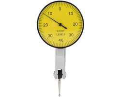 Meetklok met hendel - 180° draaibare sonde - 0,01 mm resolutie