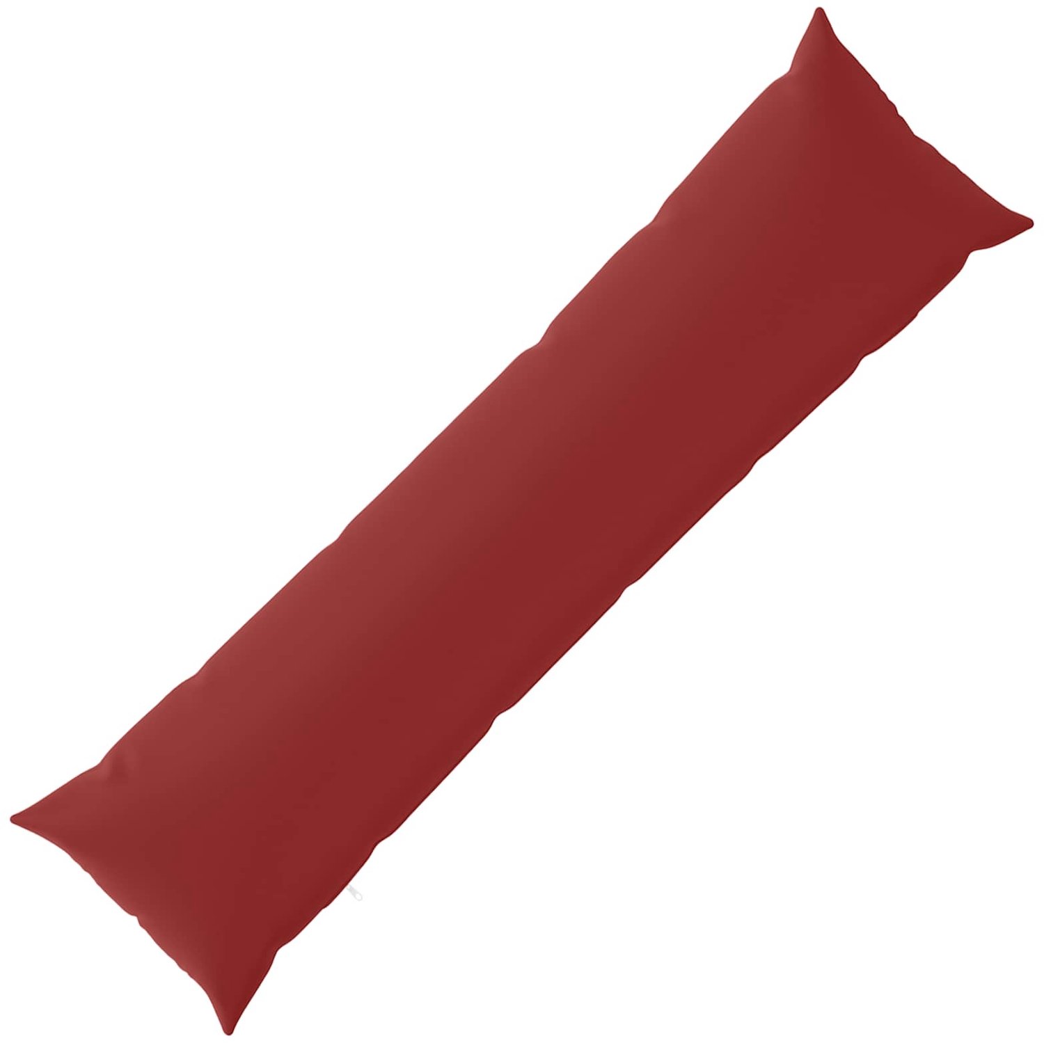 vidaXL Dekenkussen - HEERLEN - Wijnrood - 40 - x - 145 - cm - Polyester