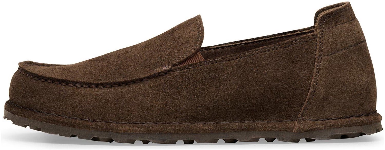 Birkenstock-Pantoffels Utti Slip On S Suede Leather Fashion Wear Volwassen Bruin