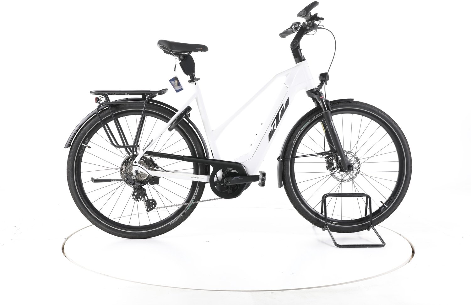 KTM Cento 10 Plus Elektrische trekkingfiets Bosch Accu 750Wh 28 wit Pro