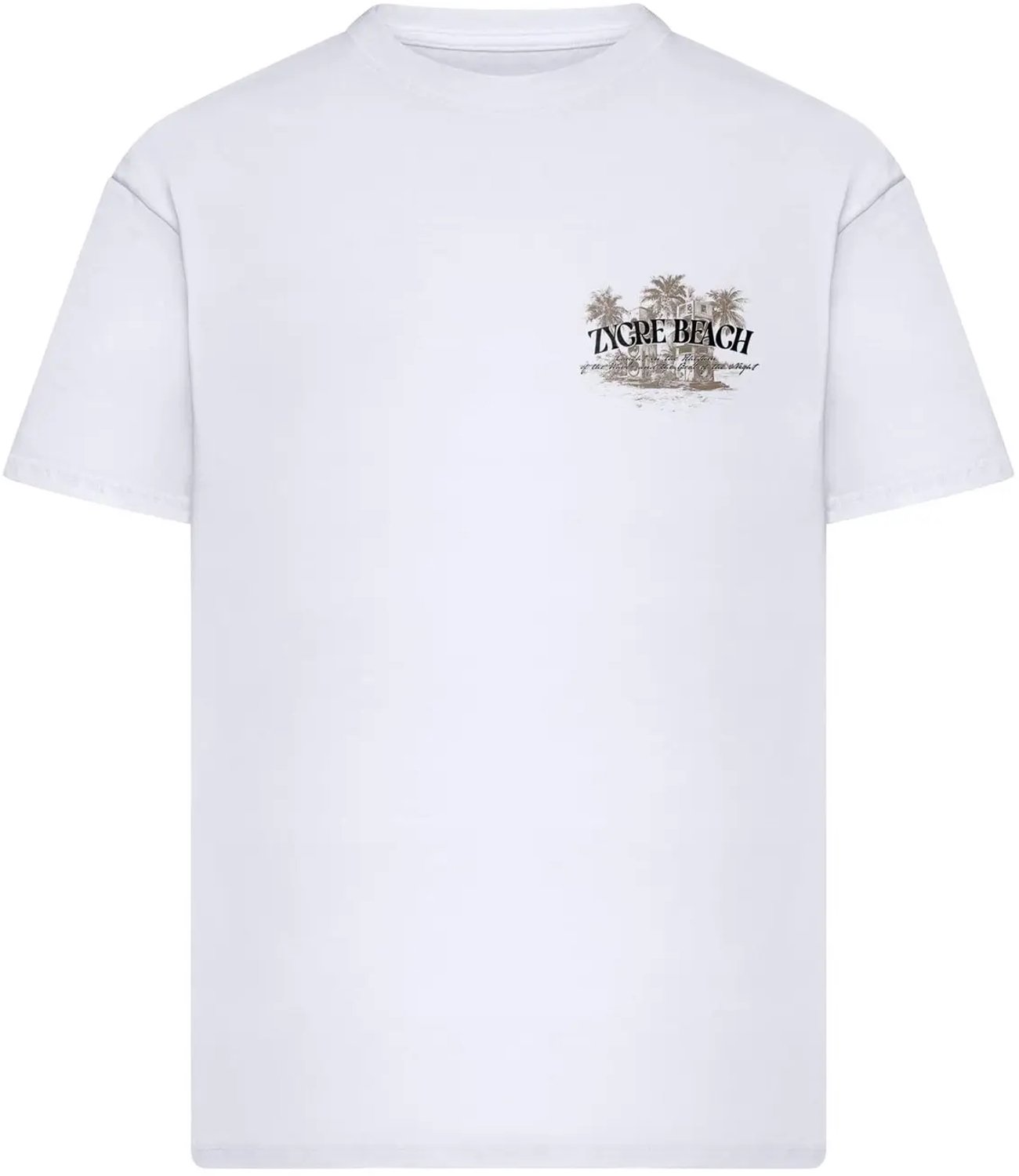 Oversized T-shirt Mister Tee Zycre Beach Wit