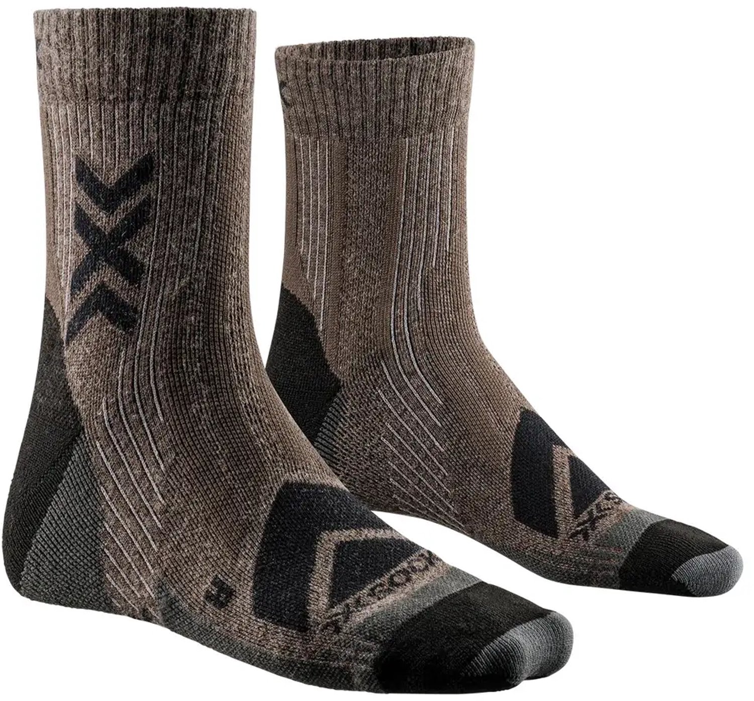 Merino sokken X-Socks Perform Bruin