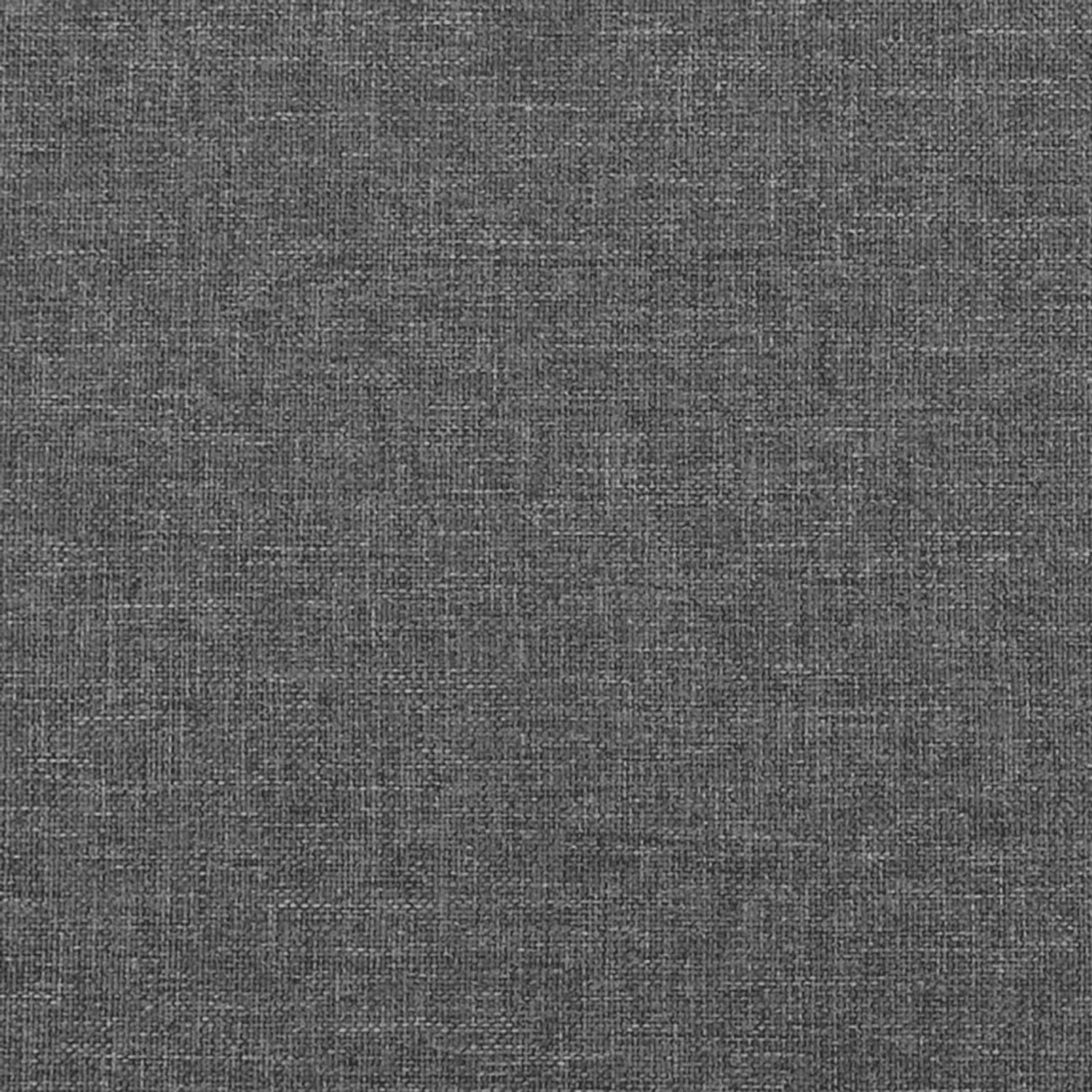vidaXL Boxspring - 90 x 200 cm - stof - donkergrijs - Inclusief textielbeschermer 500 ml