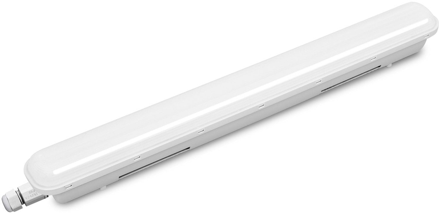 Tsong TL armatuur Tri Proof 1200mm 36W 4500lm - Koelwit 4000K - Met sensor - Niet koppelbaar - IP65 - 230V