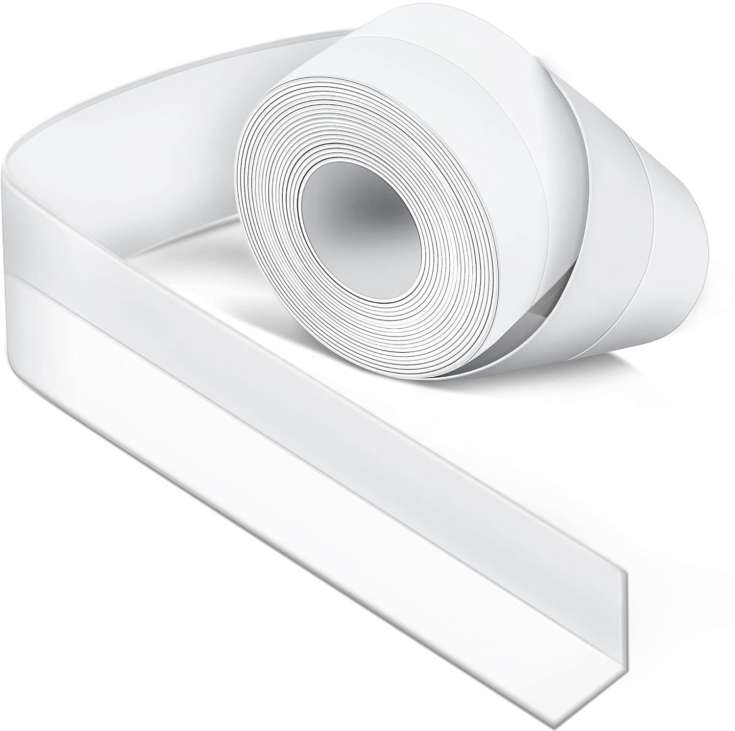 Zelfklevende plakband waterdicht - PVC-materiaal - voorkomt schimmel en vocht - ideaal voor keuken en badkamer - m-winkel