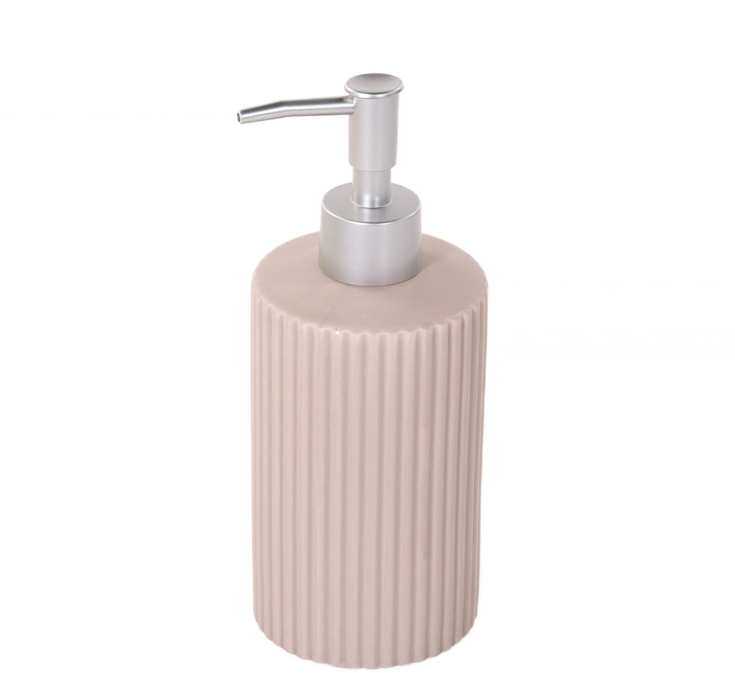 Bathroom Solutions - Set keramische badkameraccessoires, 4-delig - beige