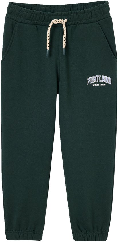 Joggingbroek jongen met print dennen