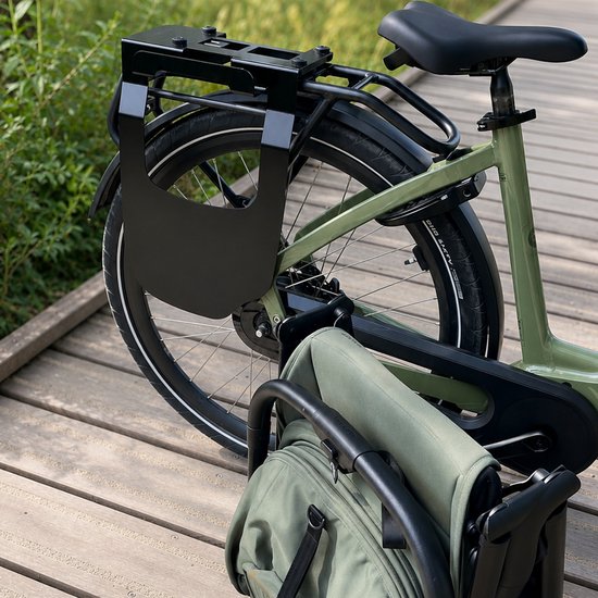 BuggyFix + MIK adapter (voor fietsen met bagagedrager zonder MIK) — afbeelding 2