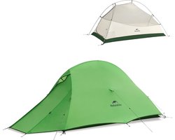 Naturehike Cloud Up 1 BASE – 1 persoons tent – Lichtgewicht tent – Incl. grondzeil – 210T 3000MM – Outdoor – Waterdicht – Kampeertent – Trekkerstent – Koepeltent – Groen