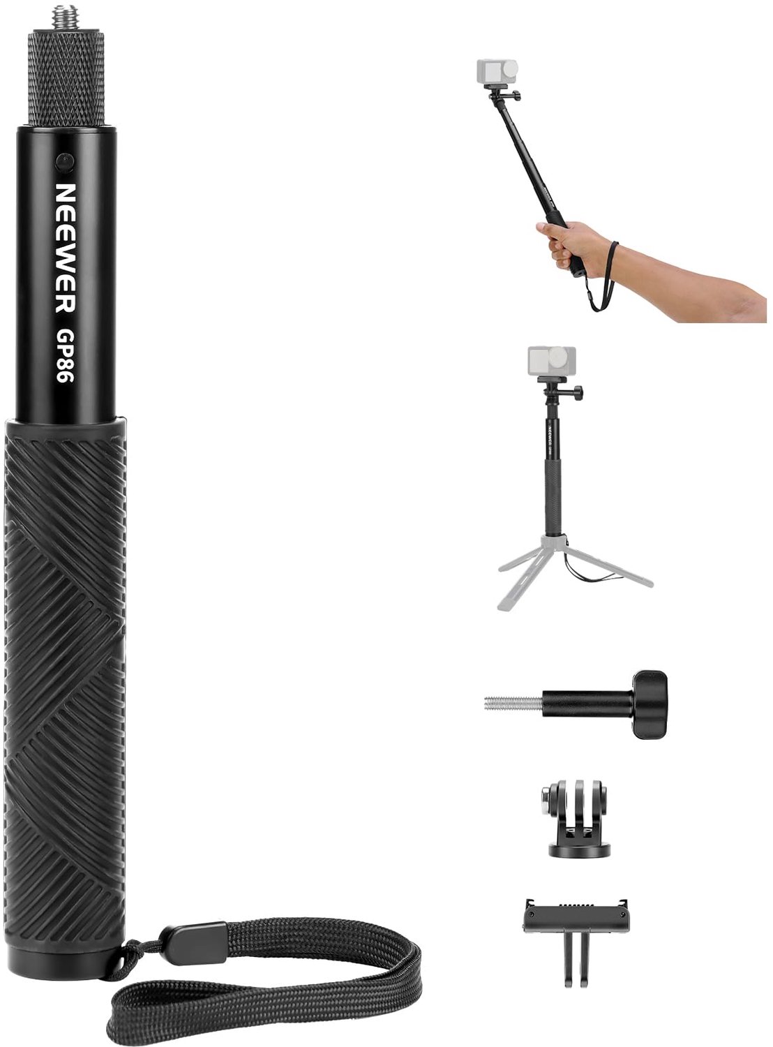 Verlenger voor Actiecamera met Magnetische Houder
