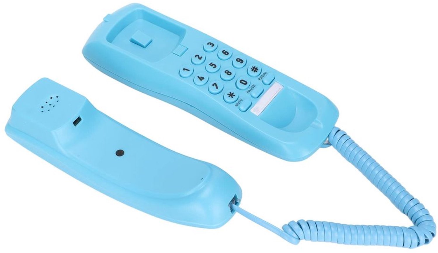 Vaste Telefoon Hoteltelefoon - Compacte Telefoon - Dempen/Pauzeren - Nachtlichtservice - 200x60x55mm - ABS Materiaal