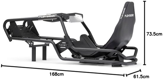 Sim Racing Stoel - Playseat Formula Intelligence - Zwart van Playseat® — afbeelding 2
