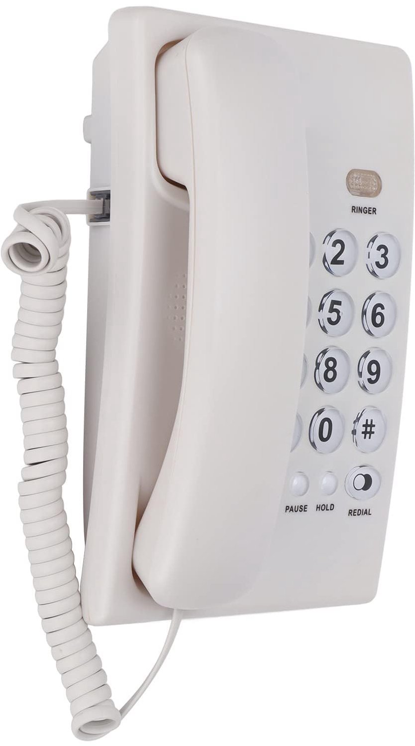 Desktop Telefoon - Grote Toetsen - Kabelgebonden - Multifunctioneel - Seniorenvriendelijk - Eenvoudig Design - Tafeltelefoon