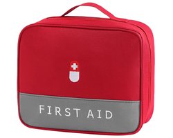 1 Stuk Leeg EHBO-Kit - Draagbare Medicijntas voor Reizen en Kamperen