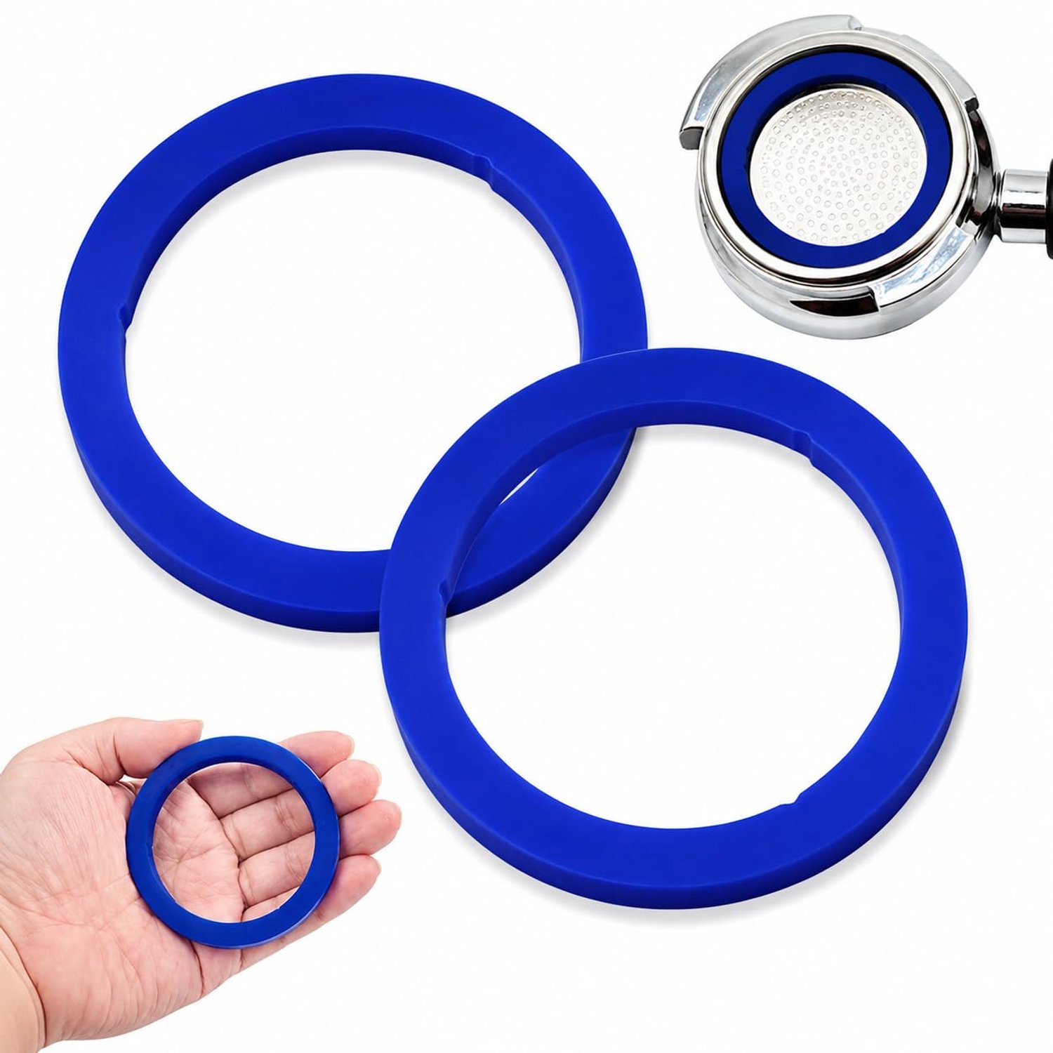 Set van 2 Siliconen Seals voor E61 Espresso Machine