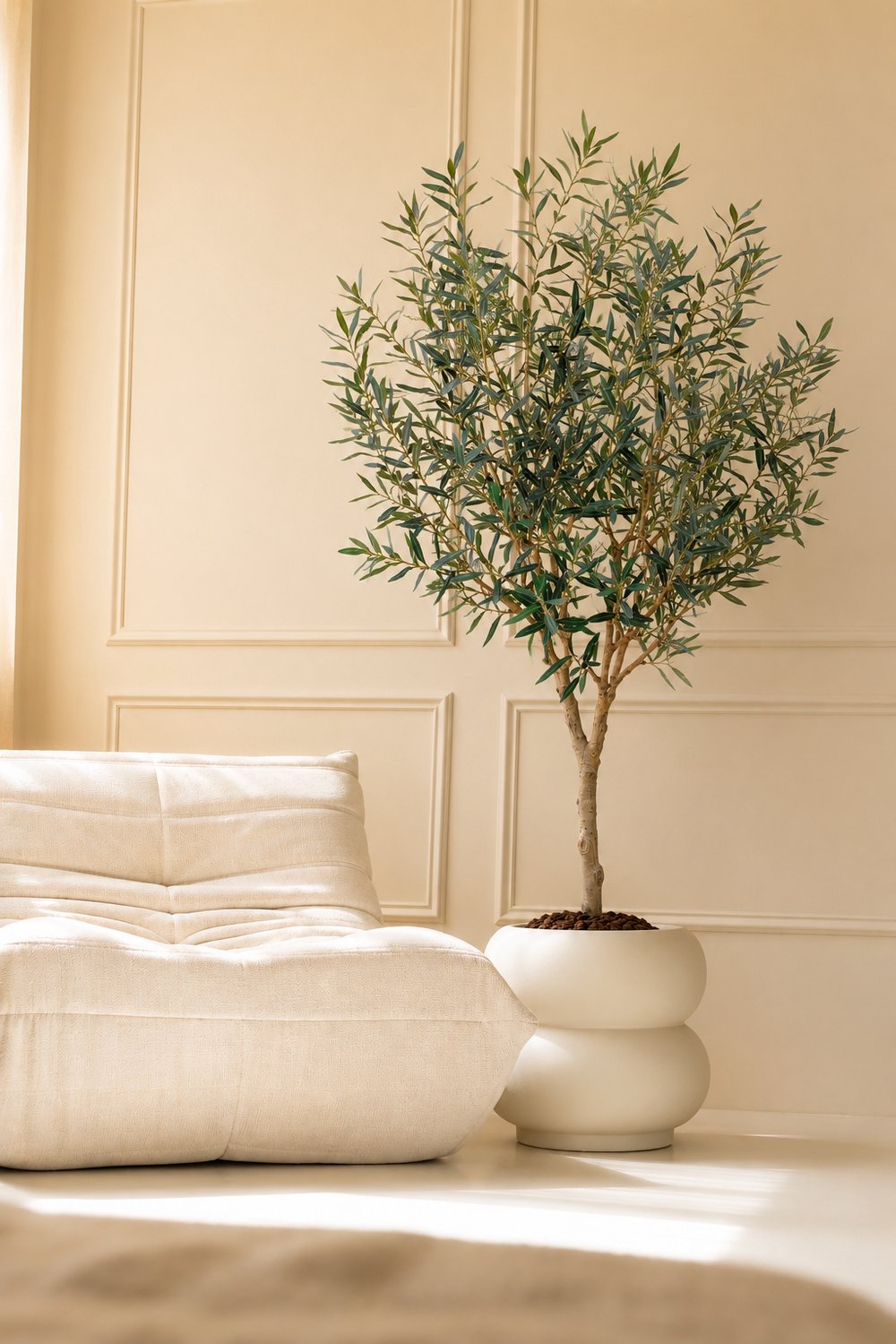 PrettyPlants Kunst Olijfboom 180cm groen