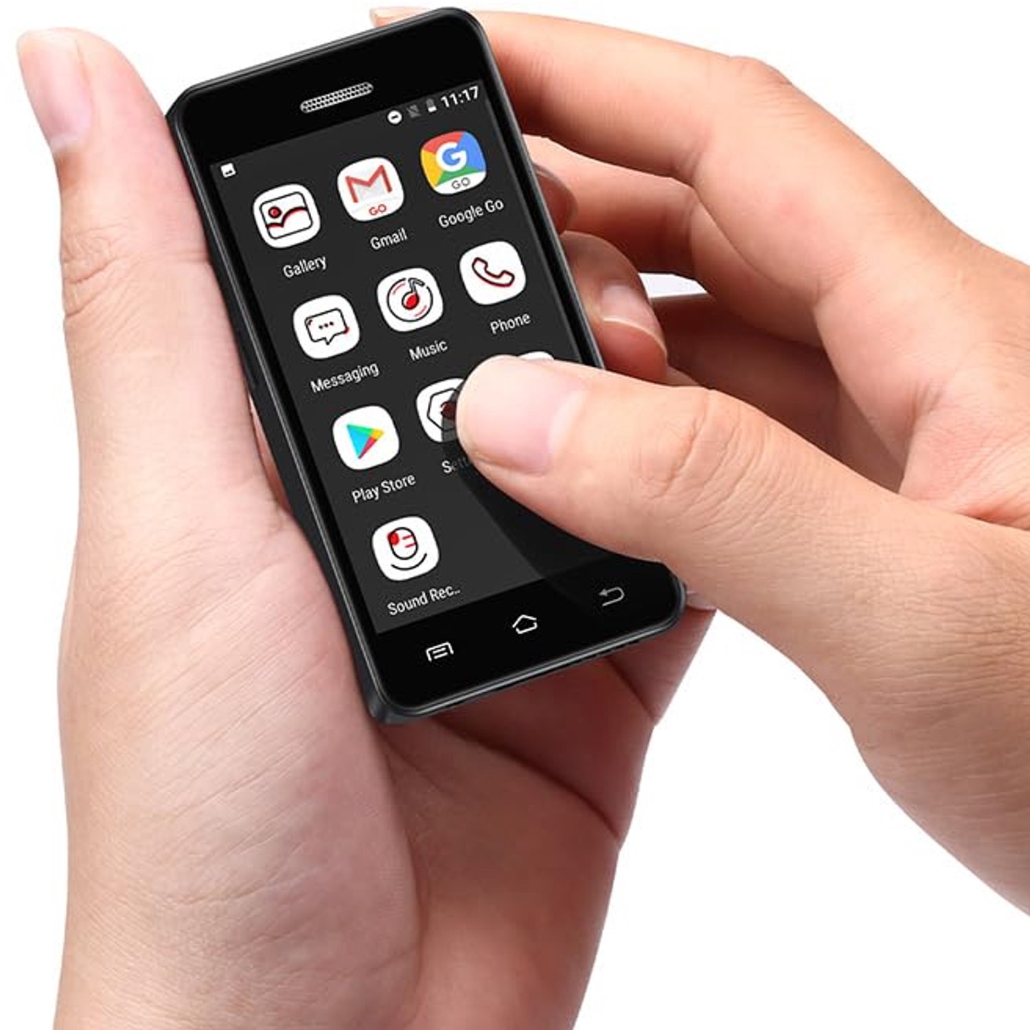 Mini Smartphone met 2.5 Inch Scherm en 5MP Camera