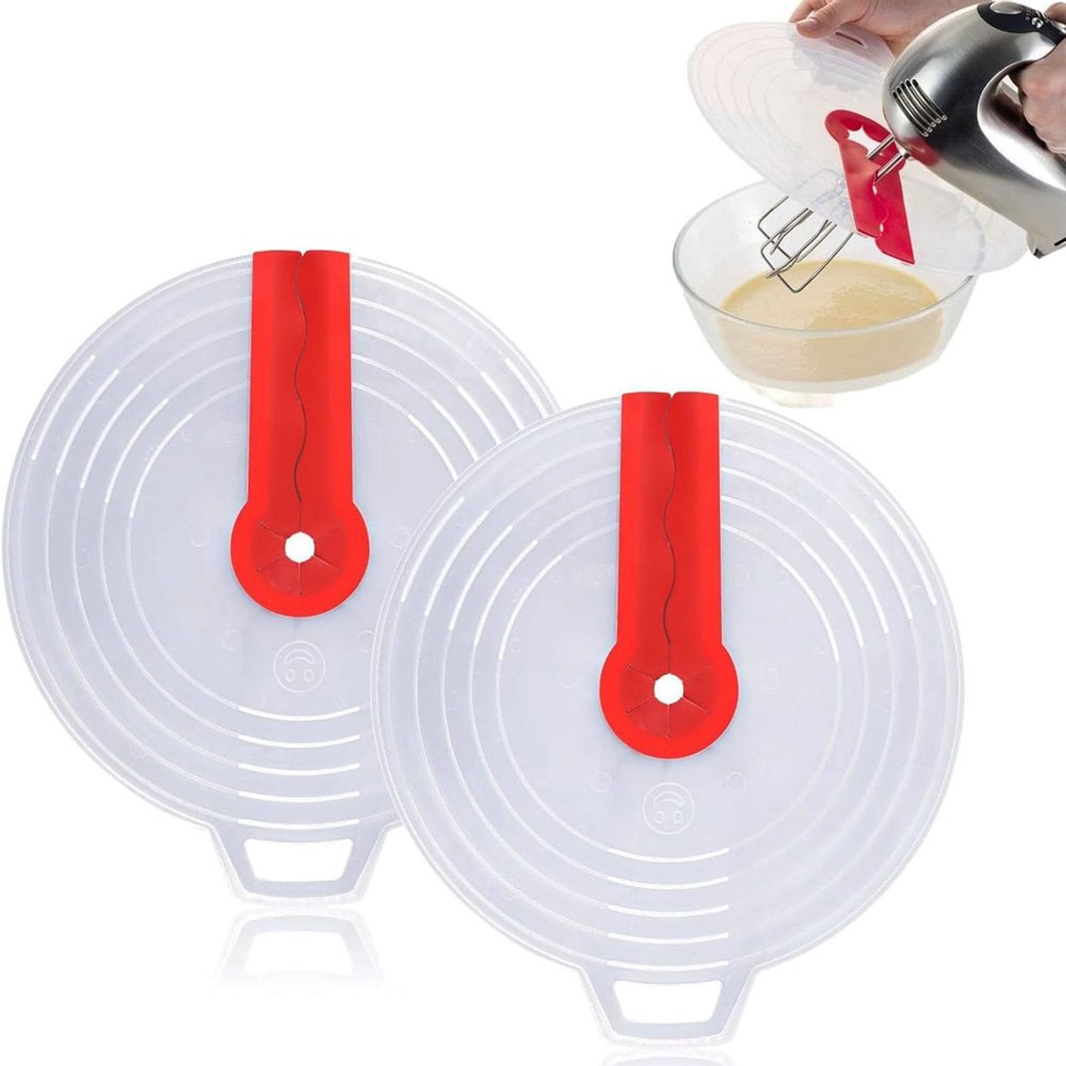 Set van 2 Universele Splash Guards voor Keuken