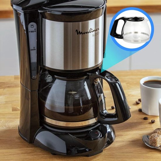 Vervangende koffiekan SS-201122, compatibel met,, 600 ml, voor 4-6 kopjes, inclusief deksel — afbeelding 4