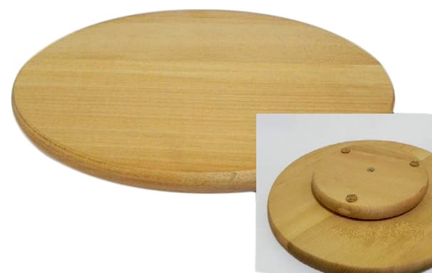 Houten Draaitafel - Bietenhout - 30 cm