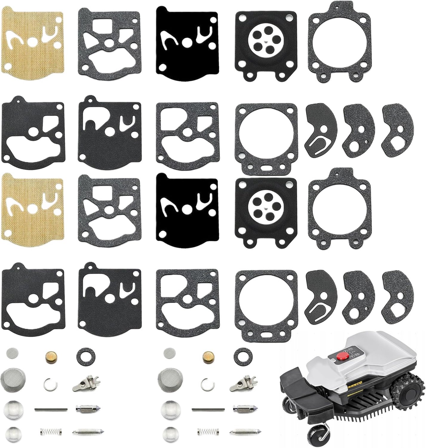 Carburetor Reparatie Kit voor Brushcutters - 2 Sets